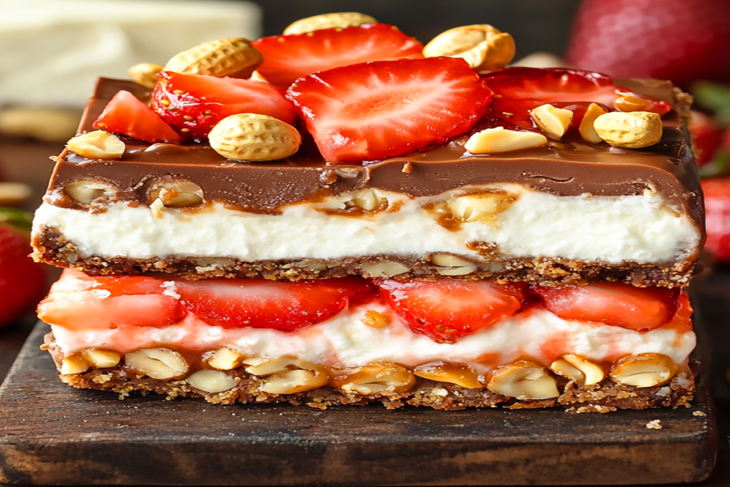 strawberry cheesecake Snickers bar