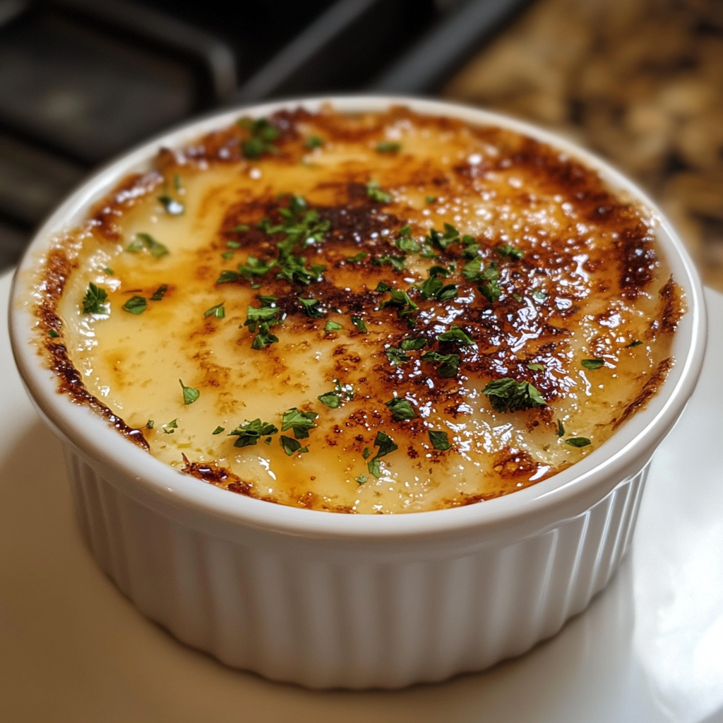 Crab Brulee Recipe