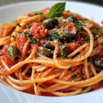 barilla protein pasta with anchovy tomato sauce